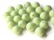 20 12mm Beads Large Round Light Green Vintage Lucite Beads Celadon Ball Beads